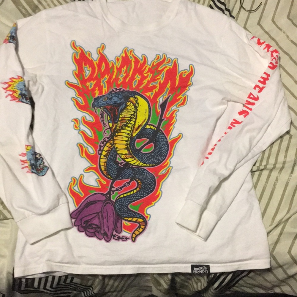 Broken promises long sleeve t-shirt